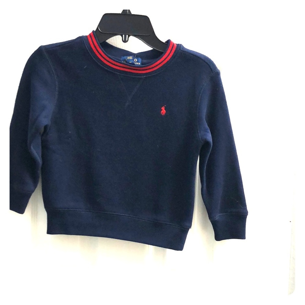 NWT blue polo sweater